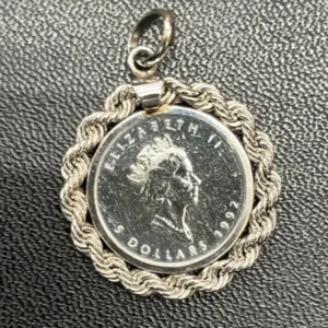 Pt1000　メイプルリーフコイン　1/10oz　3.1g