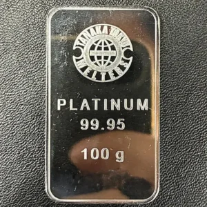 Pt1000　田中貴金属工業　インゴット　100g