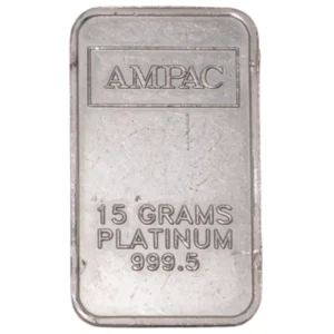 Pt999.5_AMPACインゴット_15g