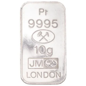 Pt999.5_Johnson Mattheyインゴット_10g