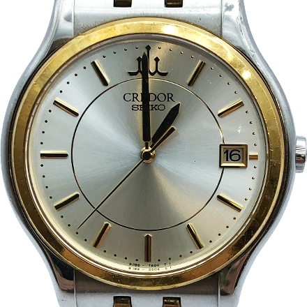 セイコー クレドール 8J86-7A00 SS/YG