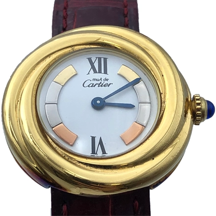 カルティエ トリニティ 2735 925SV/革