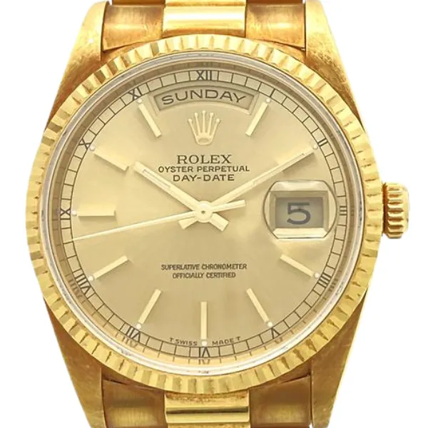 ロレックス デイデイト 18238 ゴールド