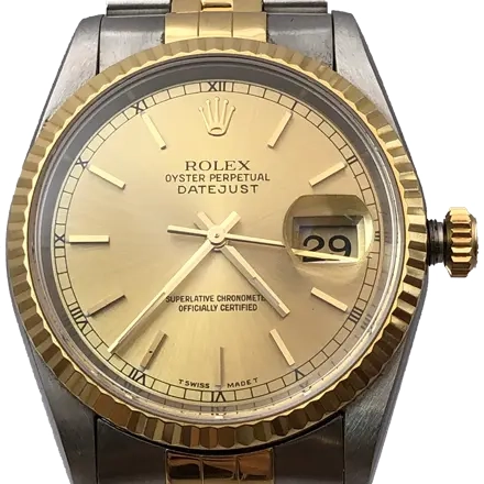 ロレックス デイトジャスト SS/YG 16233
