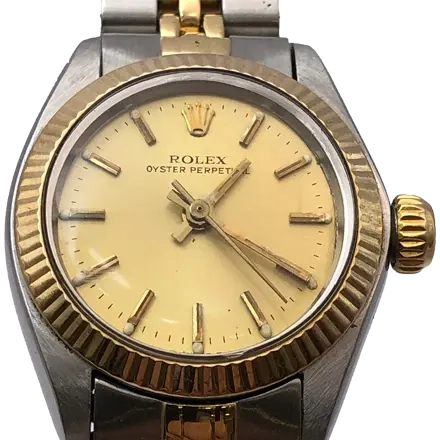 ロレックス オイスターパーペチュアル YG/SS 67193