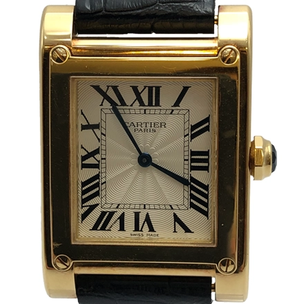 カルティエ タンクアビス 2484D K18YG