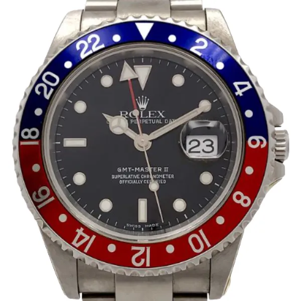ロレックス GMTマスターII SS ブラック 16710