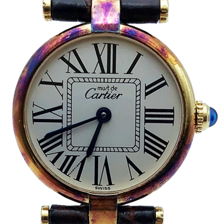 カルティエ マストヴェルメイユ 590004 SV925/革