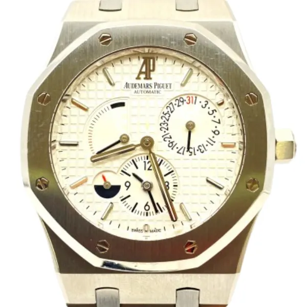 オーデマ ピゲ ロイヤルオーク デュアルタイム 26120ST.OO.1220ST.01 ホワイト