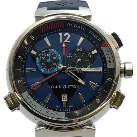 ルイ・ヴィトン タンブール Q102D SS/ラバー ブルー