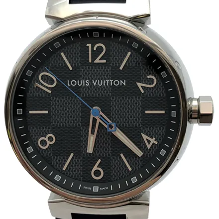 ルイ・ヴィトン タンブール QA073 ブルー