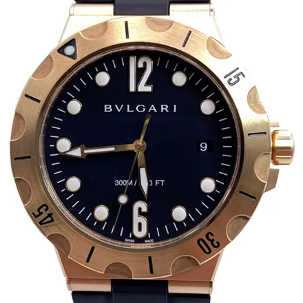 ブルガリ ディアゴノ スクーバ DP P 41 G SD PG ブラック