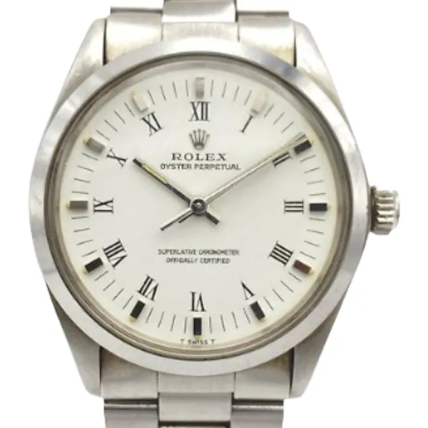 ロレックス オイスターパーペチュアル 1002 ホワイト