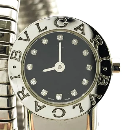 ブルガリ ブルガリブルガリ トゥボガス スネーク BB 19 1TS SS ブラック