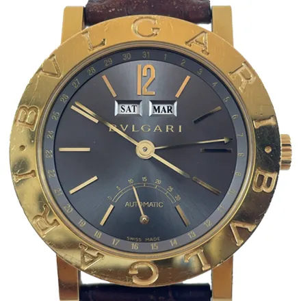 ブルガリ セコンドレトログラード BB38GLAC 750 グレー