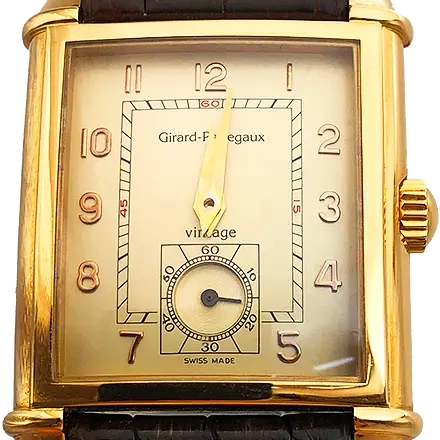 ジラール・ペルゴ ヴィンテージ 1945 2595 PG/WG 手巻式 ゴールド