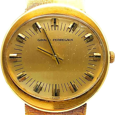 ジラール・ペルゴ 9358GA YG 手巻式 ゴールド