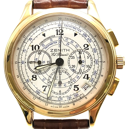 ゼニス エルプリメロ ローズゴールドリミテッド 17 0500 400