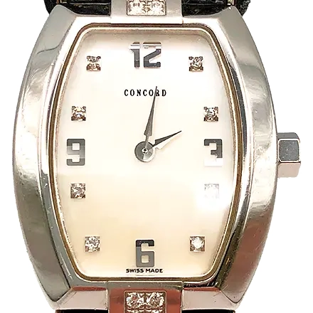 コンコルド 61-C1-1433 71/113S S11 18K/レザー 電池式 ホワイト