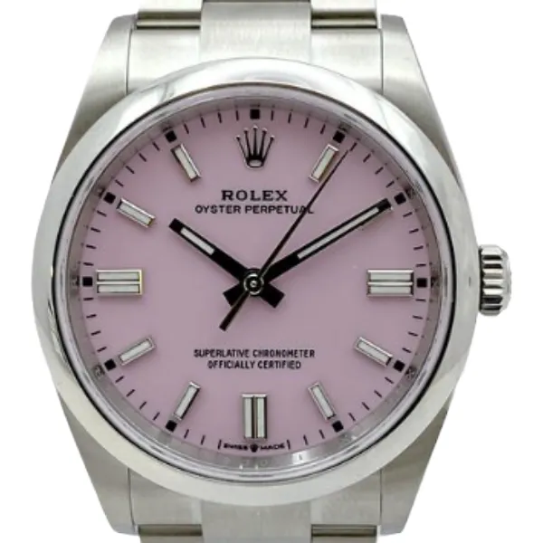 ロレックス オイスターパーペチュアル 126000 ピンク