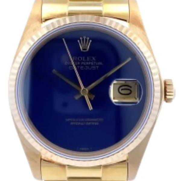 ロレックス デイトジャスト 16018 ネイビー