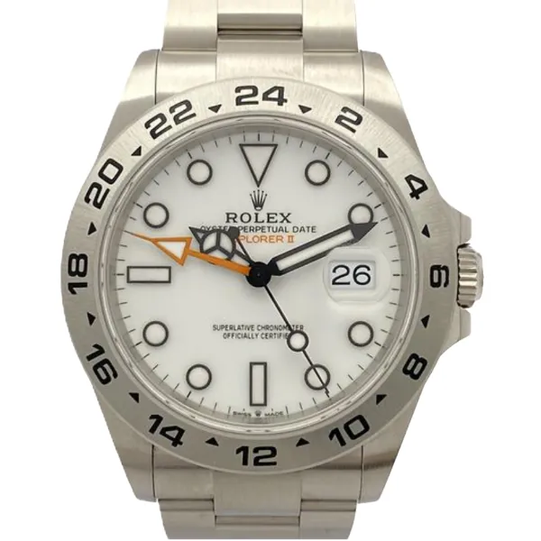 ロレックス エクスプローラーⅡ 226570 ホワイト