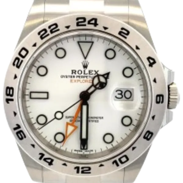 ロレックス エクスプローラーⅡ SS ホワイト 216570