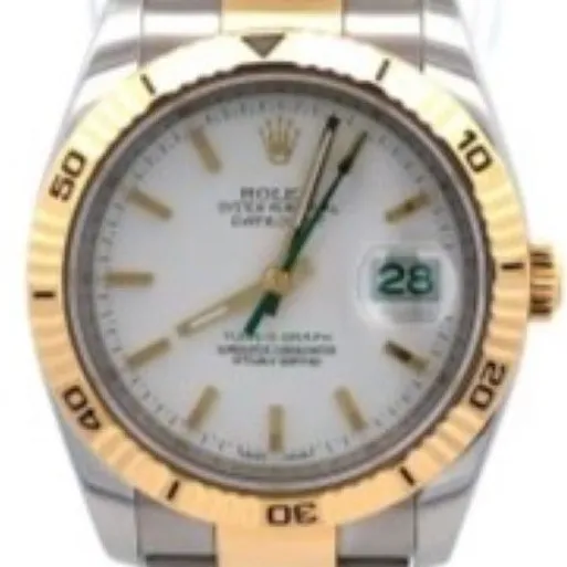 ロレックス デイトジャスト ターノグラフ 116263 ホワイト