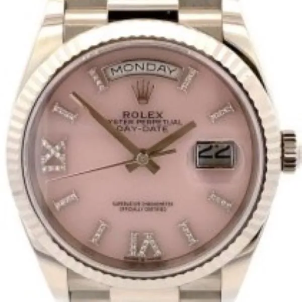 ロレックス デイデイト 128239 ピンク ローマンインデックス