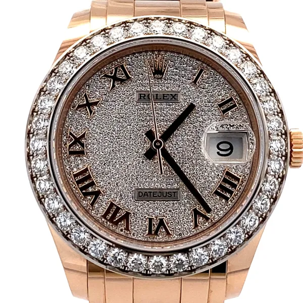 ロレックス デイトジャスト パールマスター 86285 ローマンインデックス