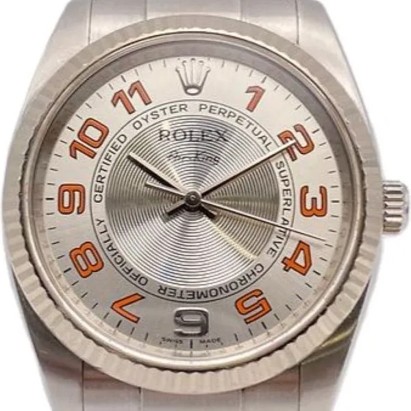 ロレックス エアキング 114234 シルバー