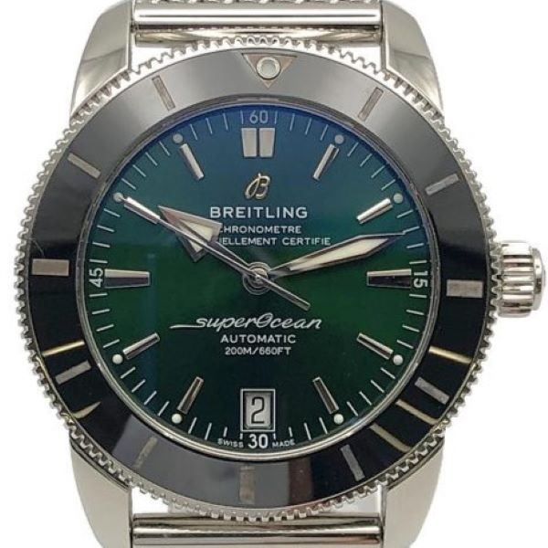 ブライトリング スーパーオーシャン ヘリテージB20 オートマティック42 AB2010 グリーン