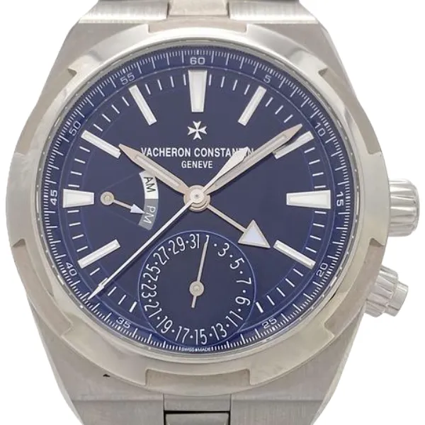 ヴァシュロン・コンスタンタン オーヴァーシーズ デュアルタイム 7900V/110A-B334 ブルー