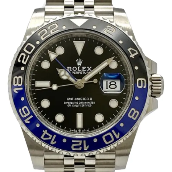 ロレックス GMTマスターII 126710BLNR ブラック