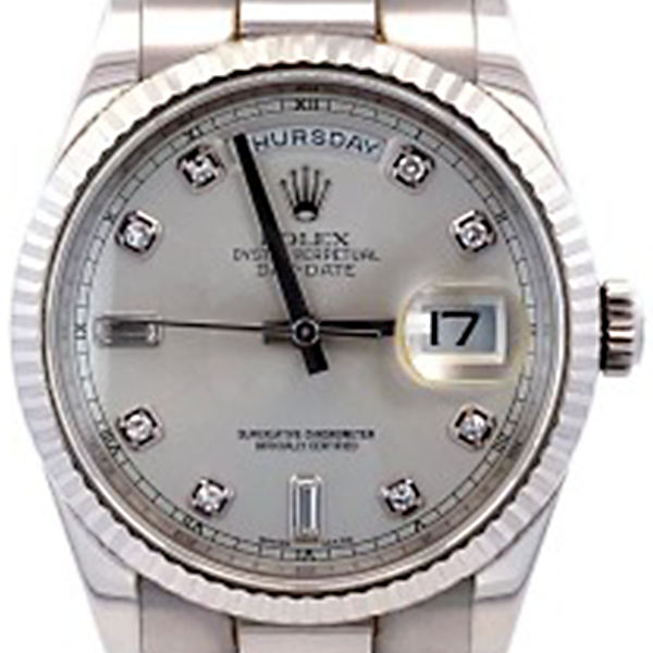 ロレックス デイデイト 118239A 10Pダイヤモンドインデックス