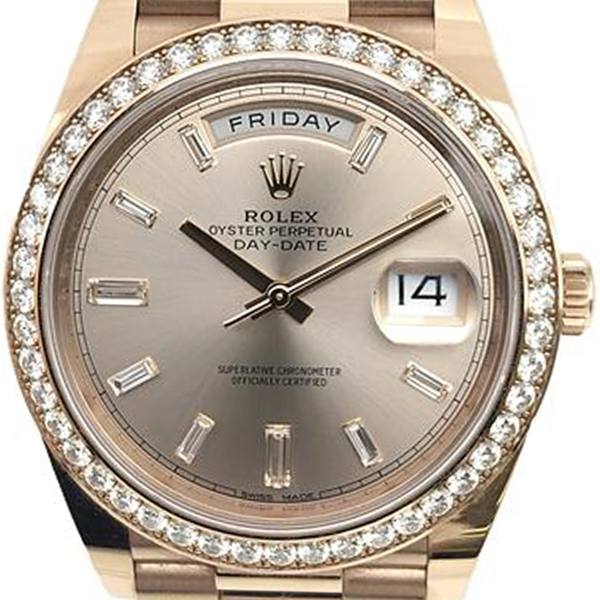 ロレックス デイデイト 228345RBR シルバー