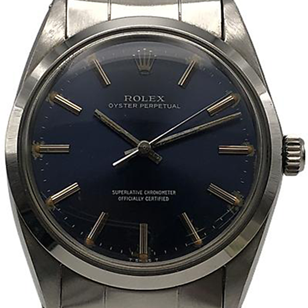 ロレックス オイスターパーペチュアル 1018 ネイビー