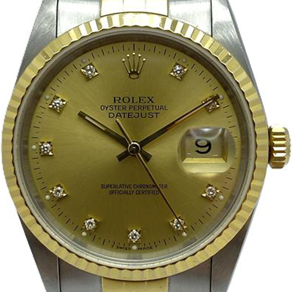 ロレックス デイトジャスト 16233G ゴールド