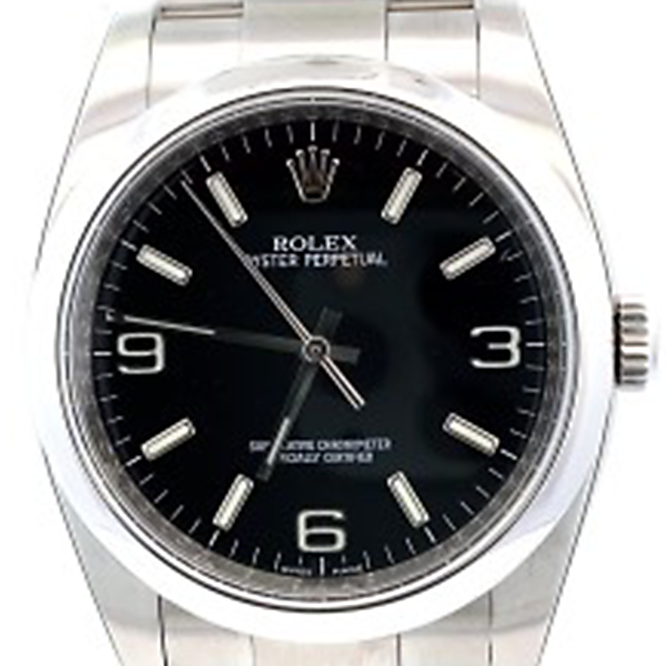 ロレックス オイスターパーペチュアル 116000 ブラック