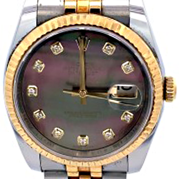 ロレックス デイトジャスト 116233NG ブラックシェル