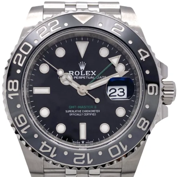 ロレックス GMTマスターⅡ 126710GRNR ブラック