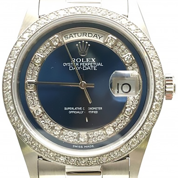 ロレックス デイデイト M18346 ブルー