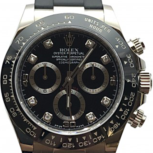 ロレックス デイトナ 116519LNG 8Pダイヤモンドインデックス