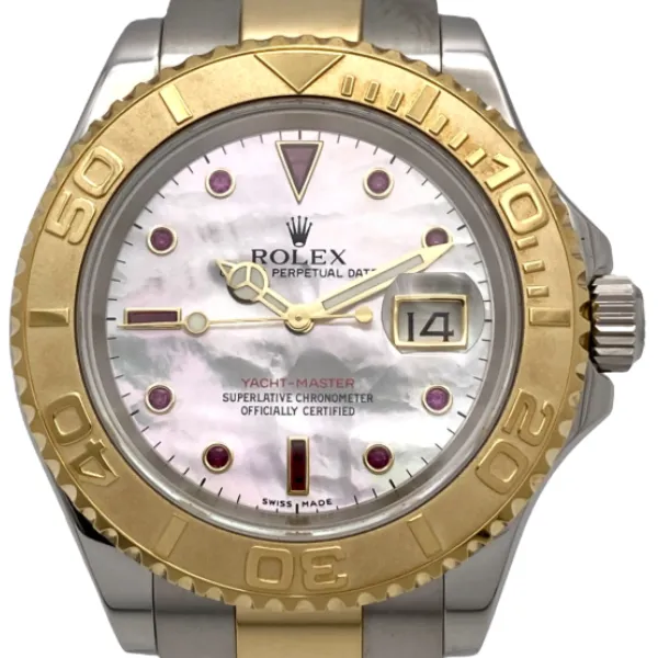 ロレックス ヨットマスター 16623NGR ホワイトシェル