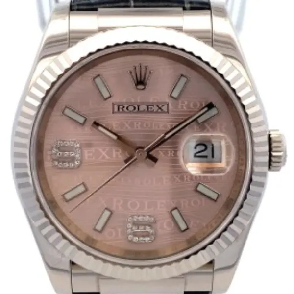 ロレックス デイトジャスト 116139 ピンク