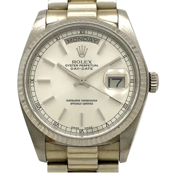 ロレックス デイデイト 18039 シルバー