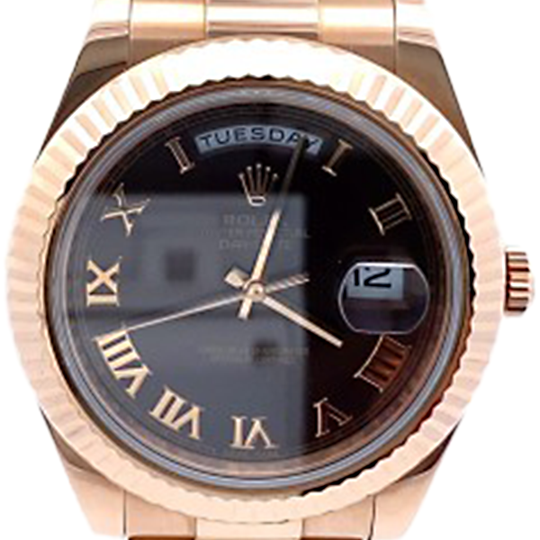 ロレックス デイデイト 218235 ブラウン