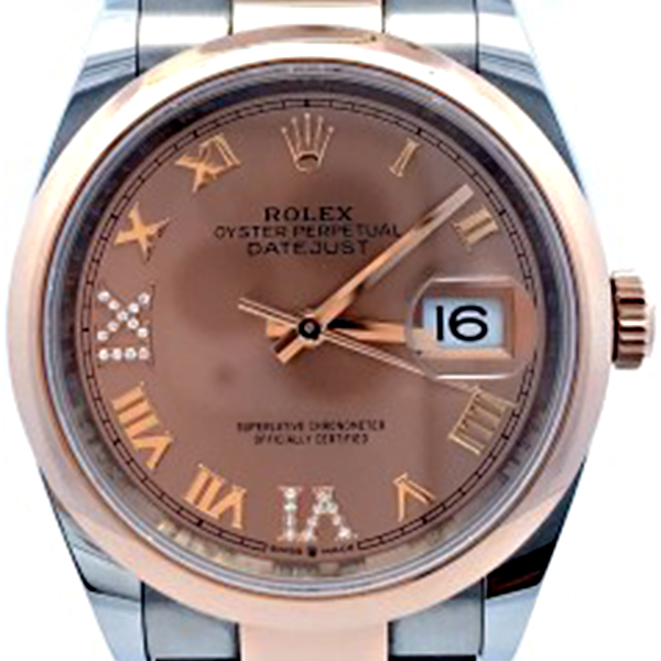 ロレックス デイトジャスト 126201 ローマインデックス