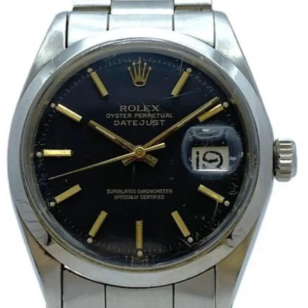 ロレックス デイトジャスト 1600 ブラック
