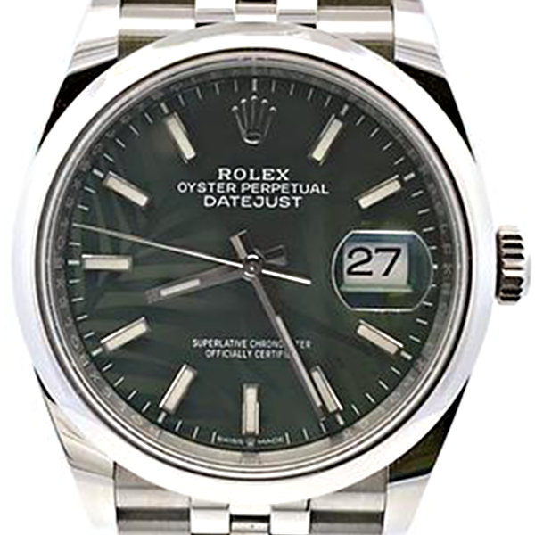 ロレックス デイトジャスト 126200 ブラック